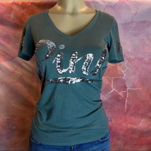 Victoria’s Secret Bling V-Neck Shirt